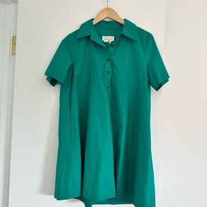 Like new - Anthropologie Pollie Swing Dress Teal